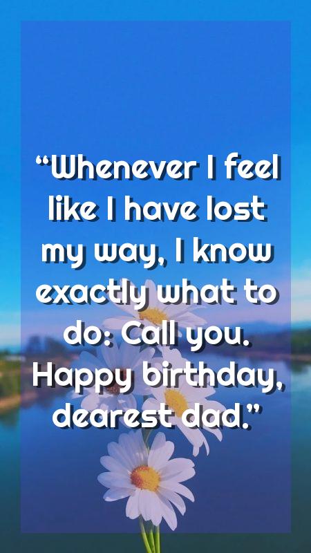 quotes for wishing birthday to father